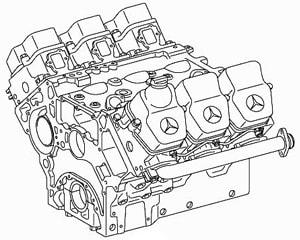 рисунок двигателя актрос