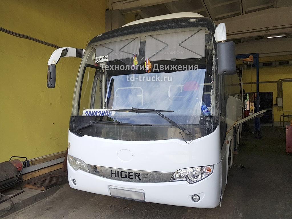 Ремонт автобуса Higer 6885